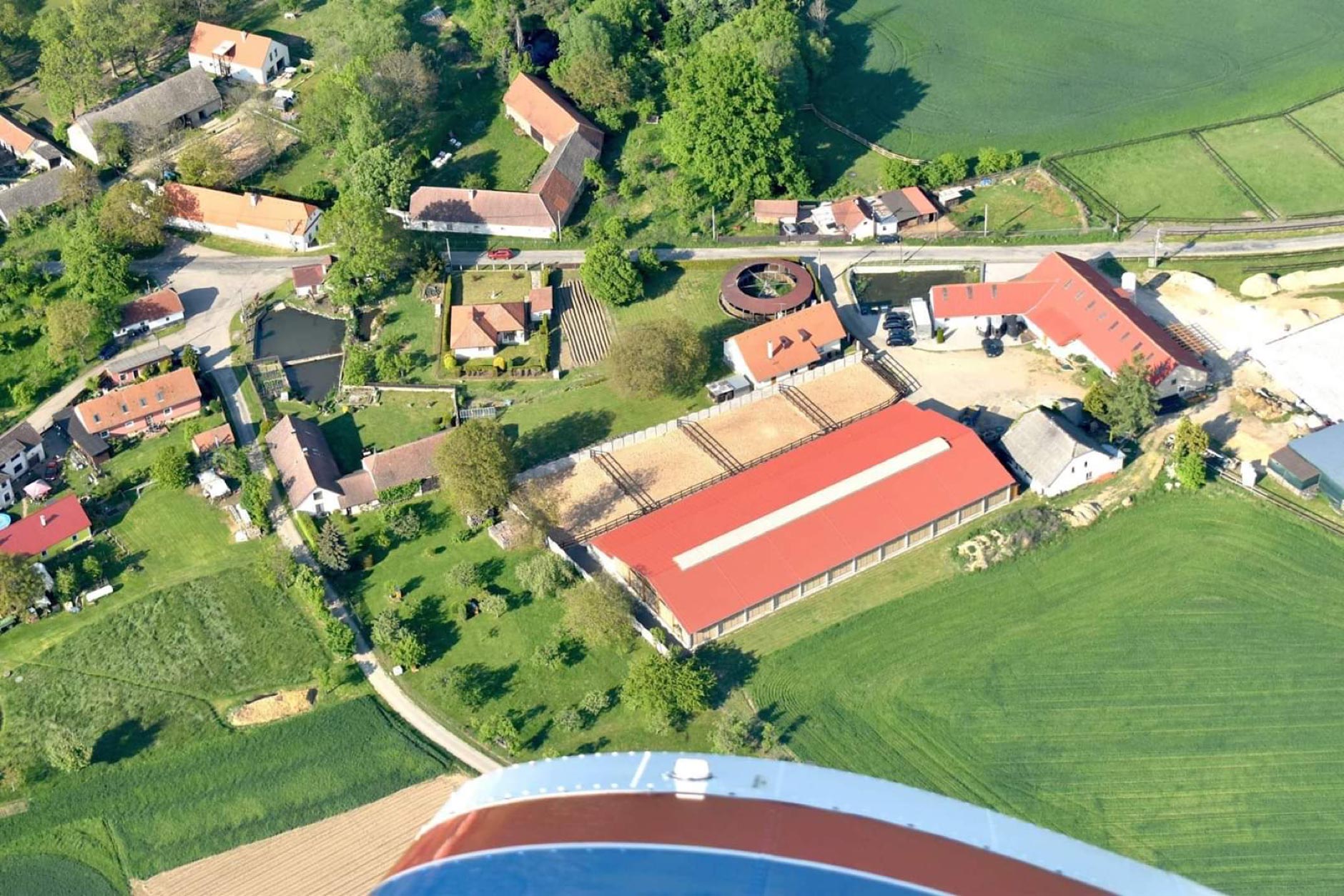 Letecký pohled